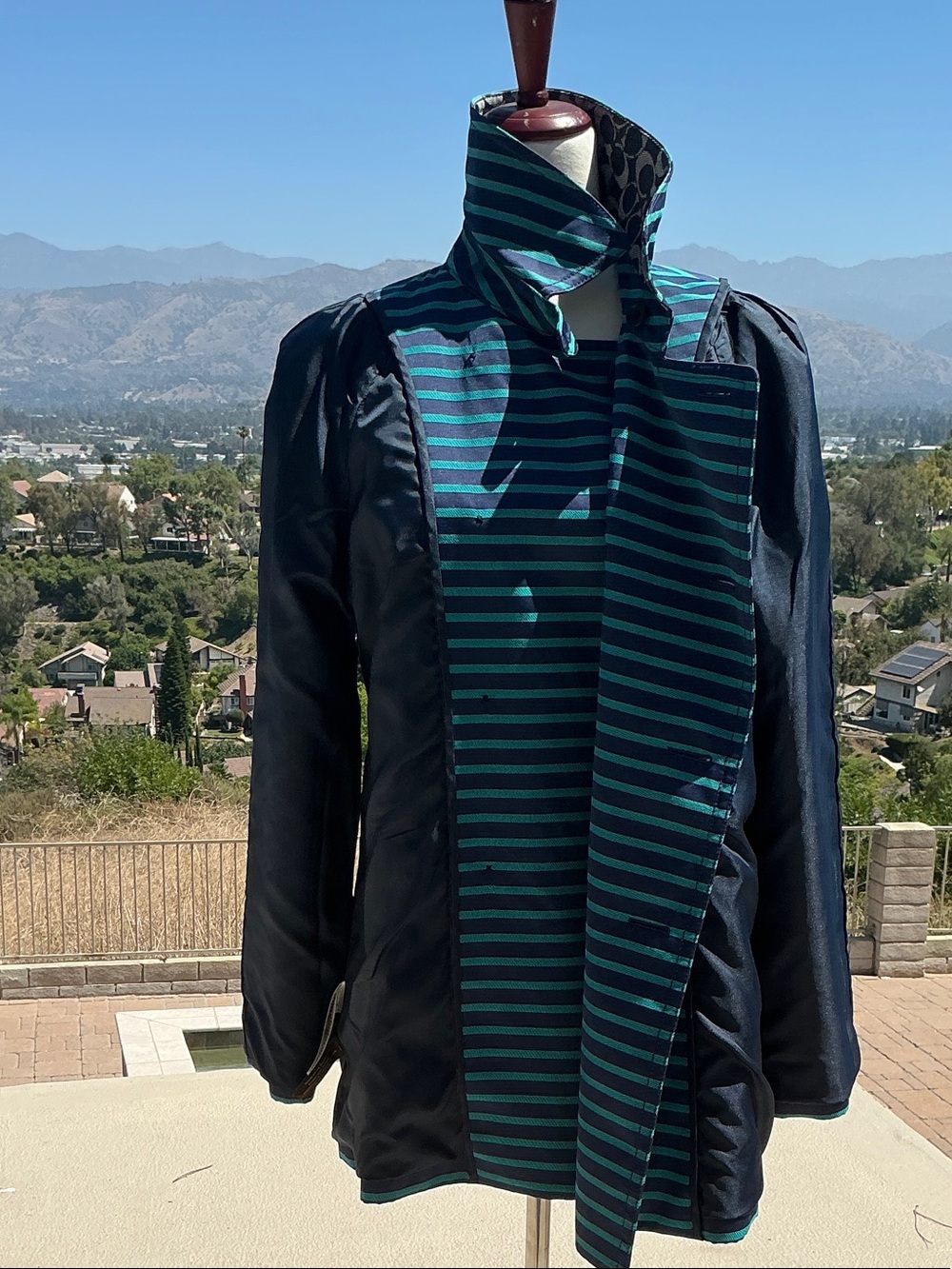 Coach short trench coat - Picture 6 of 15